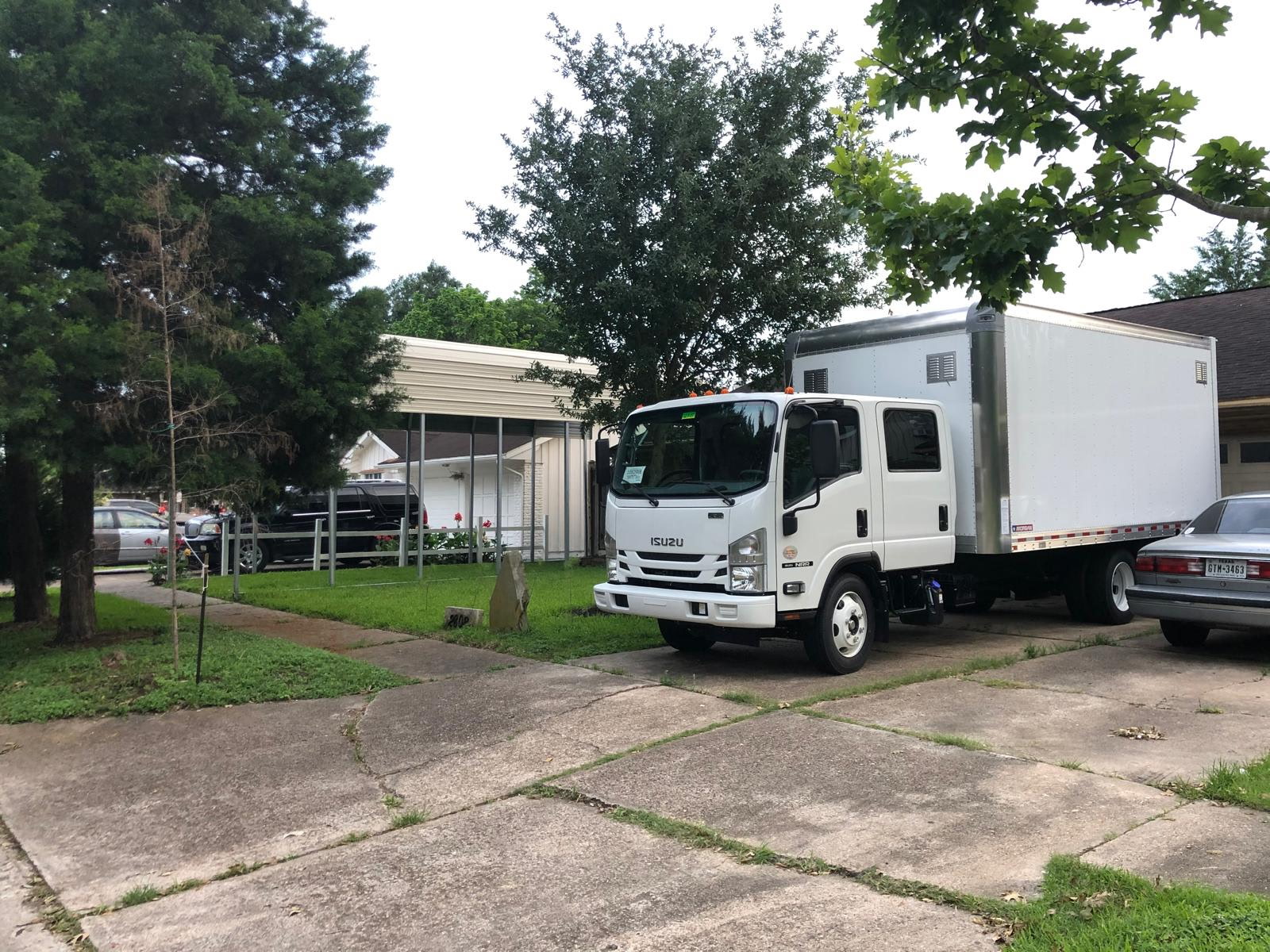 Junk removal truck in Pasadena Texas serving the Greater Houston area